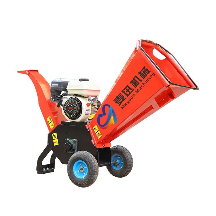 2023 Maysun Factory Professional Customized Sawdust Productive Wood Shredder Agricultural Wood Chipper Shredder Diesel Oil Machine