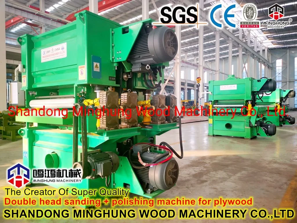 Double Sides Calibrating Machine for Sanding Plywood Thickness