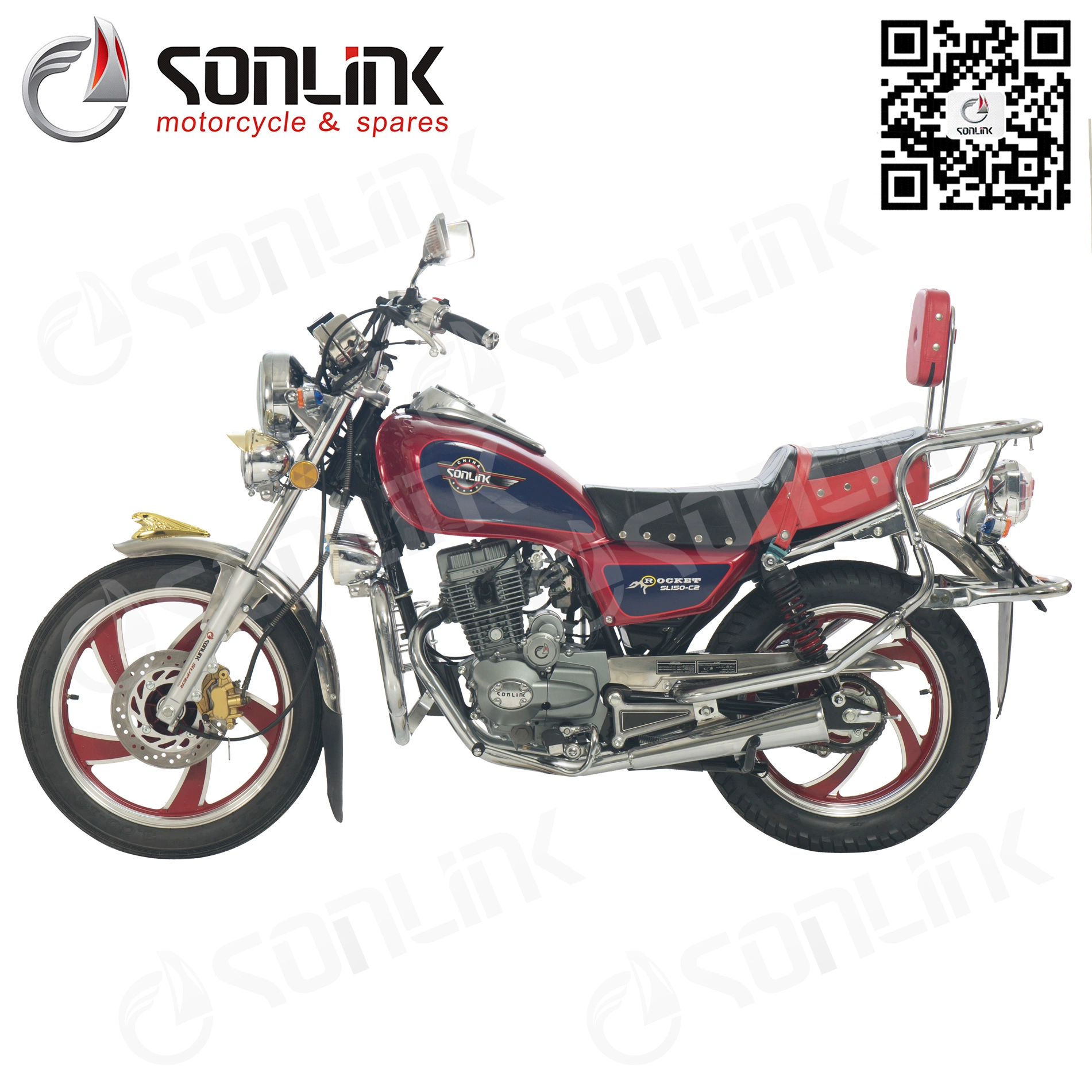 Honda Type Chopper 110cc/125cc/150cc Gas EEC Gn125 Scooter/Motorcycle (SL150-C2)