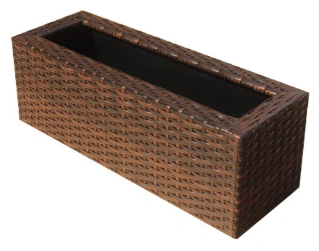 Foshan Factory Garden Planter in Different Size Rattan Flower Pot