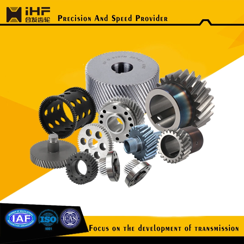 OEM Manufacturer Aluninum Alloy Cylindrical Helical Gears for Spare Parts