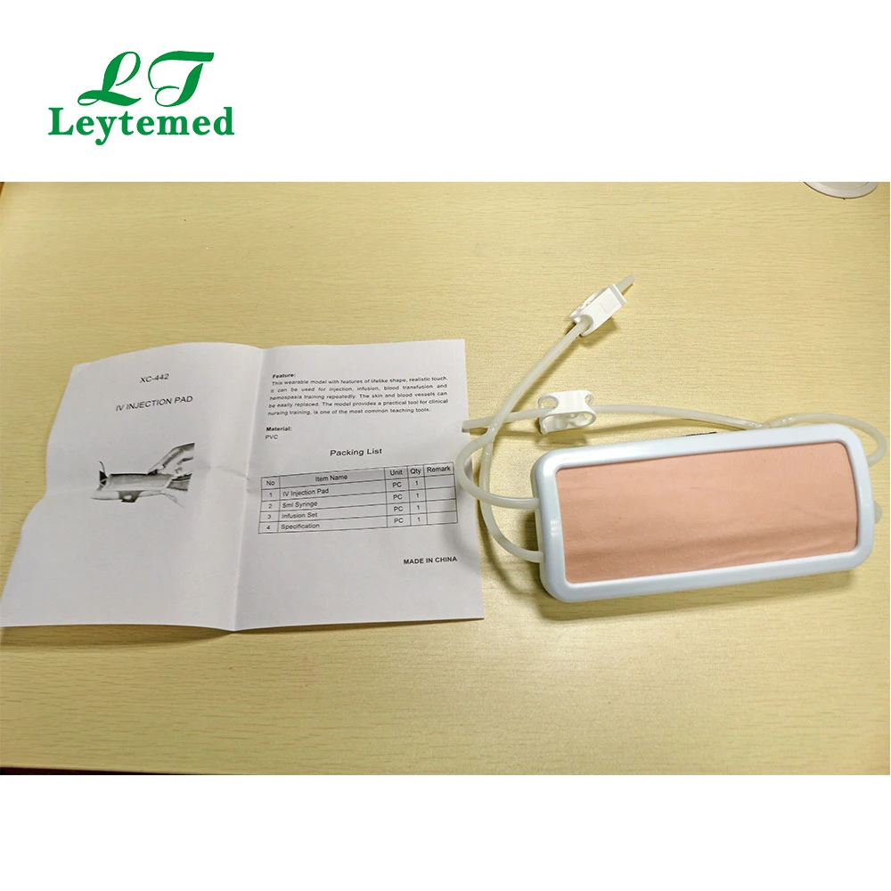 Ltm425A Modelo de almohadilla de inyección PVC IV para la enseñanza médica