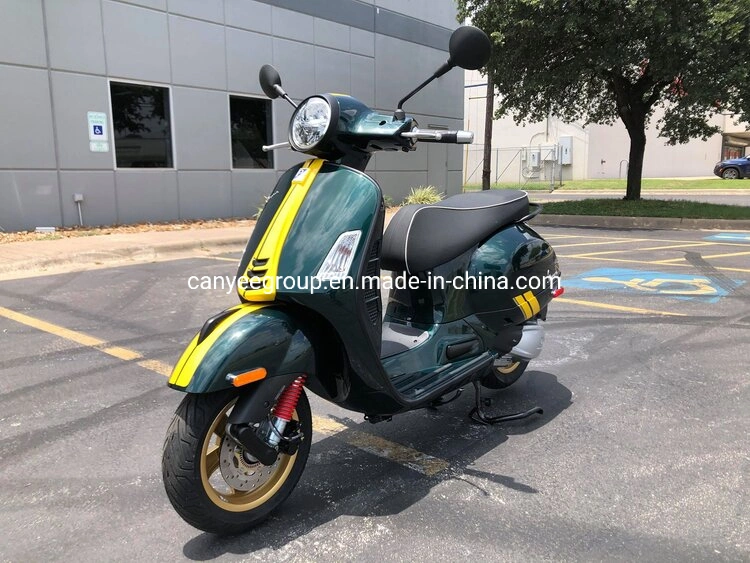 Vespa جديد قوي GTS 300 سوبر السباق سكوتر - أخضر