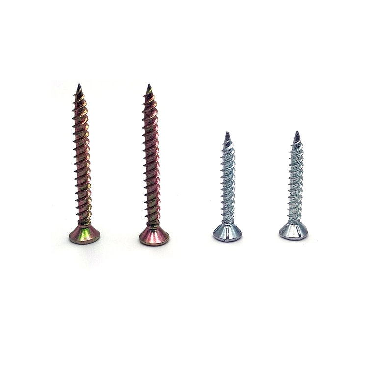 Factory Supplier DIN7505A Super-Corrosion-Resistant Fully Threaded Fiberboard Screw