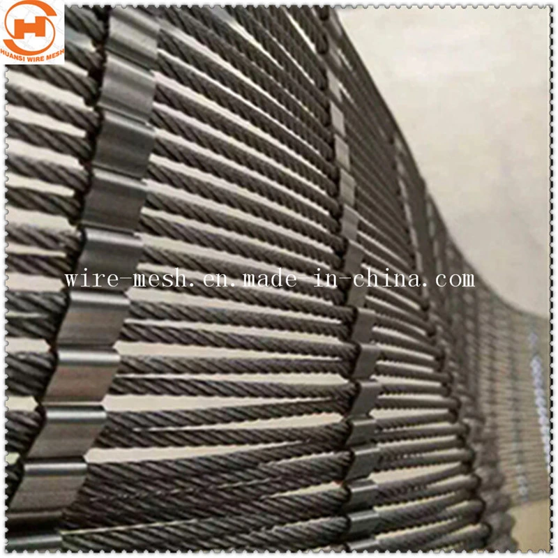 Hand Woven 304 Stainless Steel Rope Decorative Mesh Netting