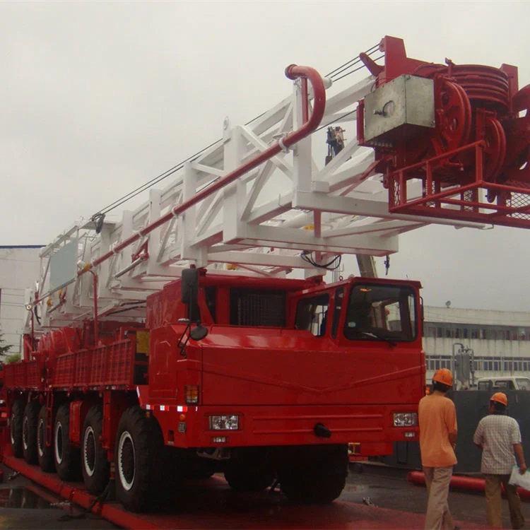 Workover Rig Xj250 40ton Split Type Snubbing Unit Workover Rig