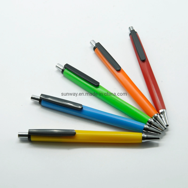 Kundenspezifische Geschenk-Merchandise Unregelmäßige Kunststoff-Logo Gedruckt Kugelschreiber