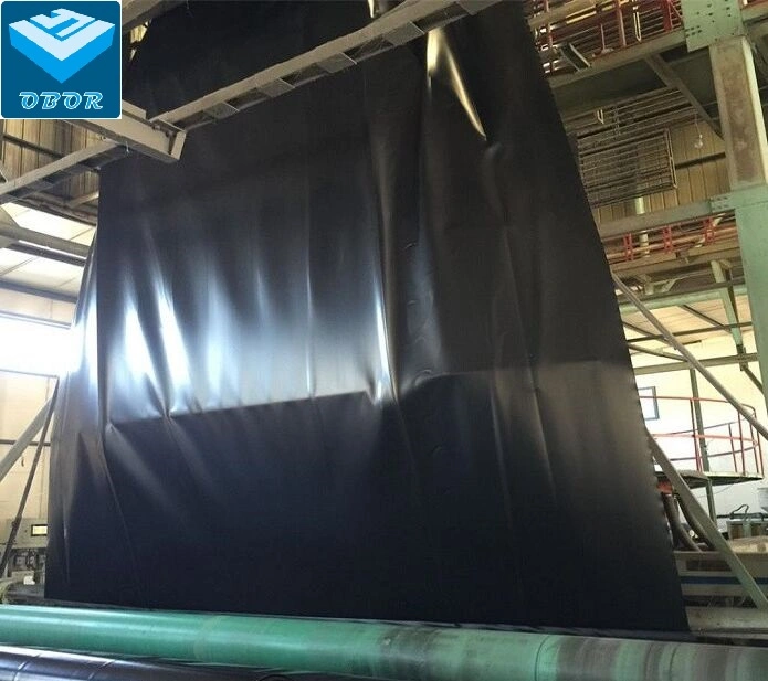 Smooth/Textured HDPE Geomembrane Sheets Fish /Shrimp Farming Pool Tank Pond Liner Factory Supply Prices Antiseepage Waterproof Material