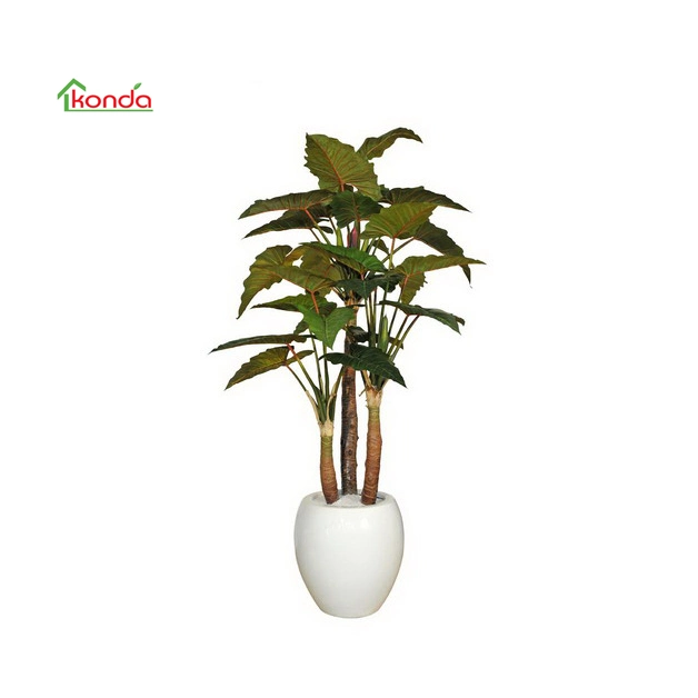 Hot Sale Plastic Decorative Tree Plant Bonsai Artificial Cordyline Fruticosa