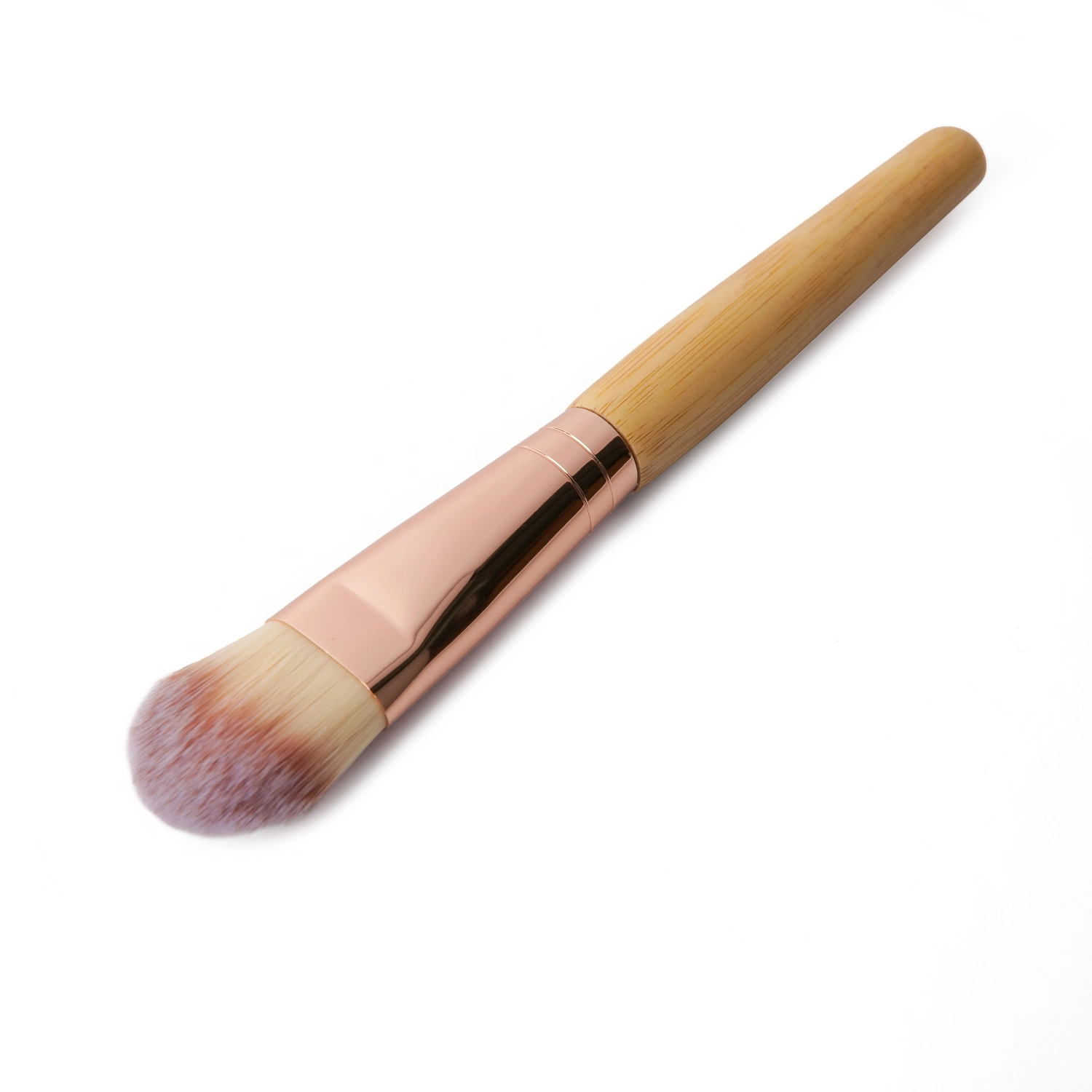 Beauty Bamboo Handle Makeup Brushes Custom Logo Foundation Cosmetics Brush