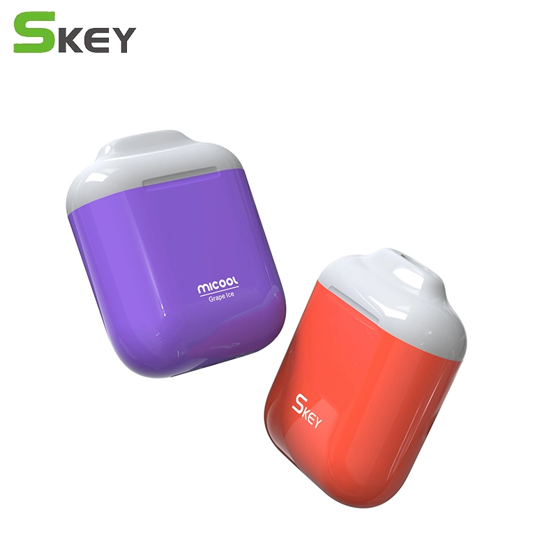 Skey Micool Tpd Compliant 600 Puffs 20mg Nic Disposable/Chargeable Vape 2ml E Liquid From Original Factory