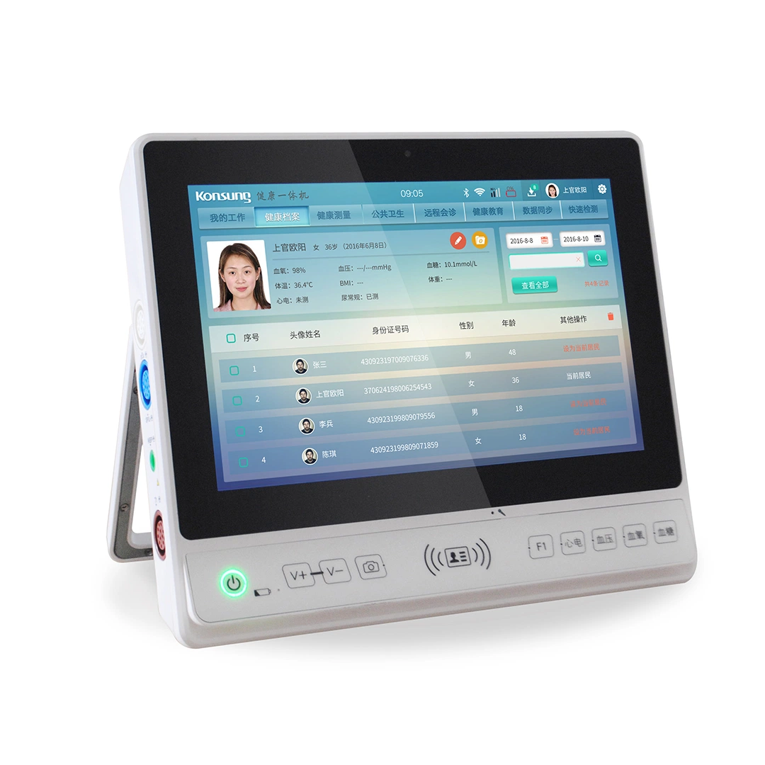 Widely Sold CE Approved E-Health Cloud Computing Medical Telemedicine Equipment for Eclinic Hes-7