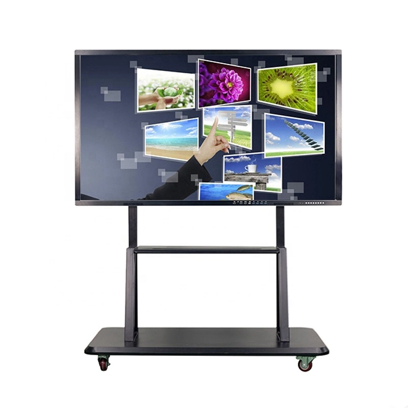 86" Glass TV Stand Wall Mount Products Television Smart LED LCD TV