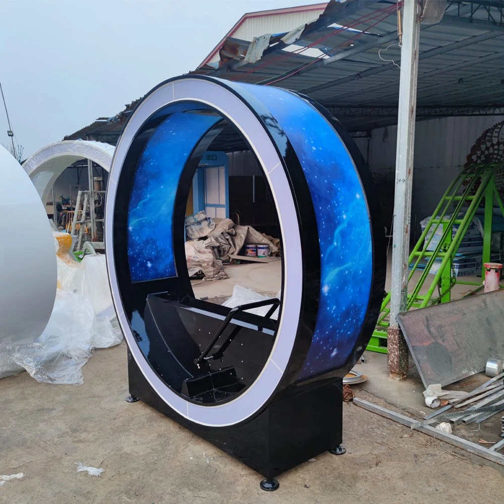 New Design Novel Equipment Scenic Area Interactive Props Luminous Interesting Props Lighting Bike for Amusement Park Equipment