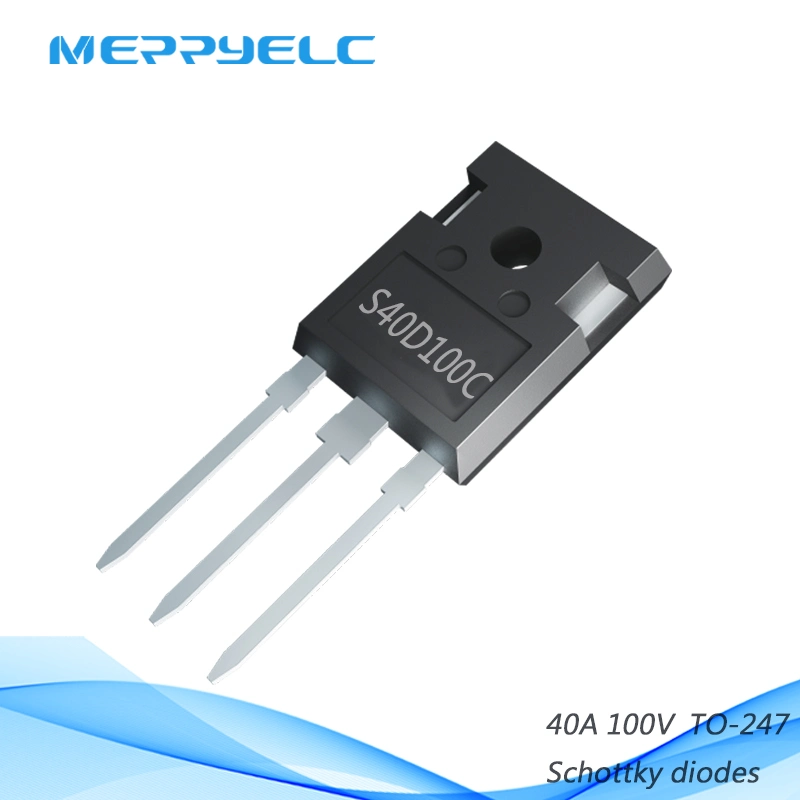 S40D100C Schottky Barrier Rectifiers Switch mode Dual Schottky Barrier Power Rectifiers Semiconductor Diode