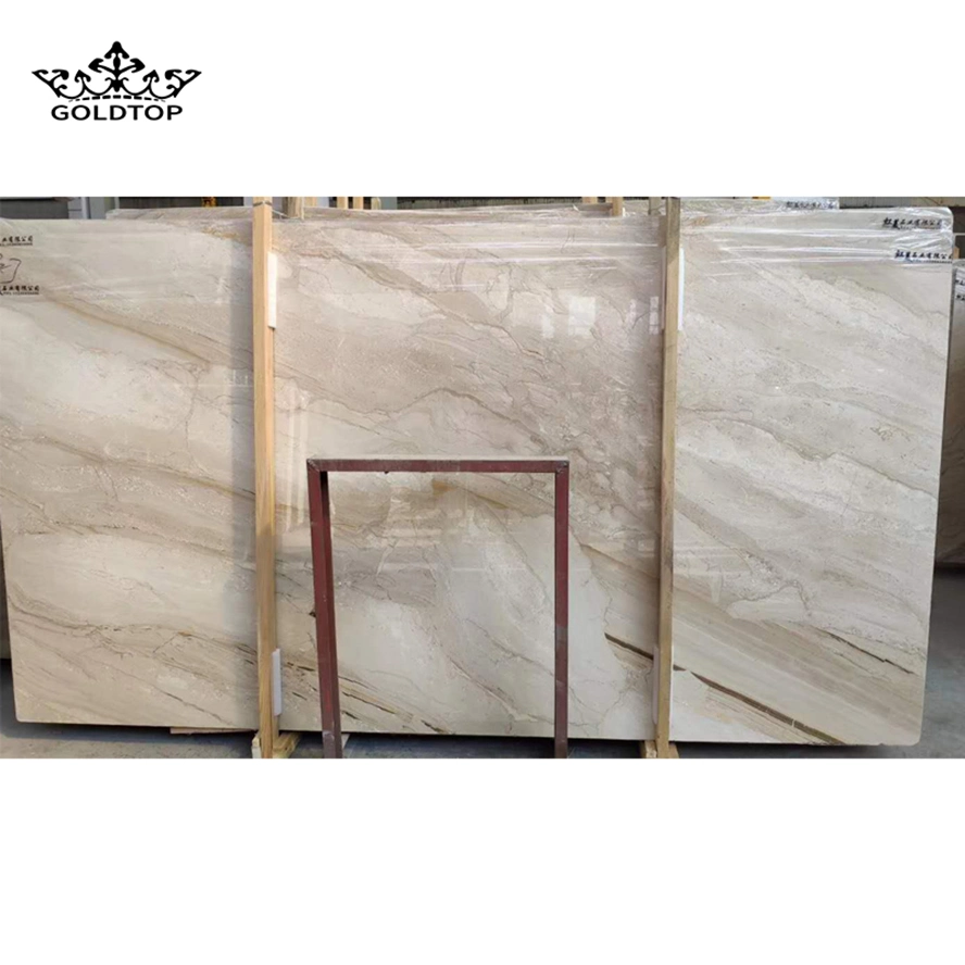 Diano Cream Colored Marble Vein Kitchen Countertops Island Worktop Table Tops Bathroom Vanity Wall Panels Natural Stone Tiles Marble Slabs