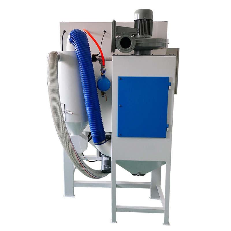 Tumble Basket Sandblaster, Máquina de chorro de arena de tambor automática.