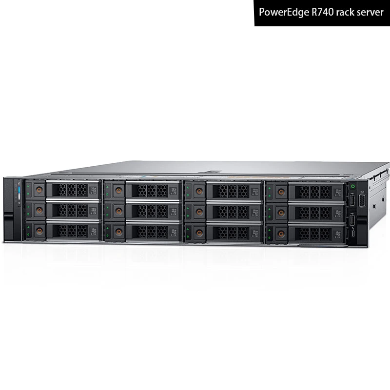 Enterprise Power Edge R740 de host del servidor de montaje en rack 2U de virtualización Host de base de datos Xeon