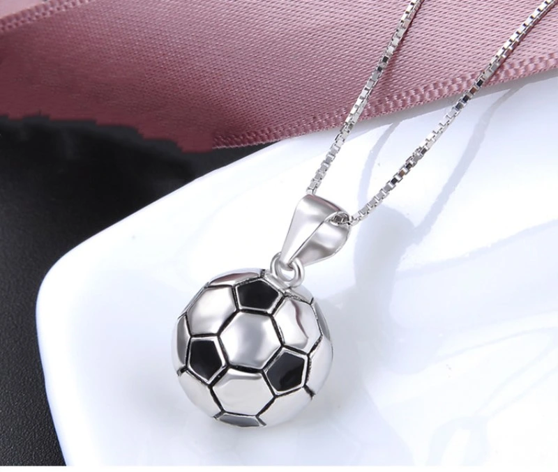 Wholesale/Supplier Costume Crystal Rhodium Jewelry Round Pendant Necklace