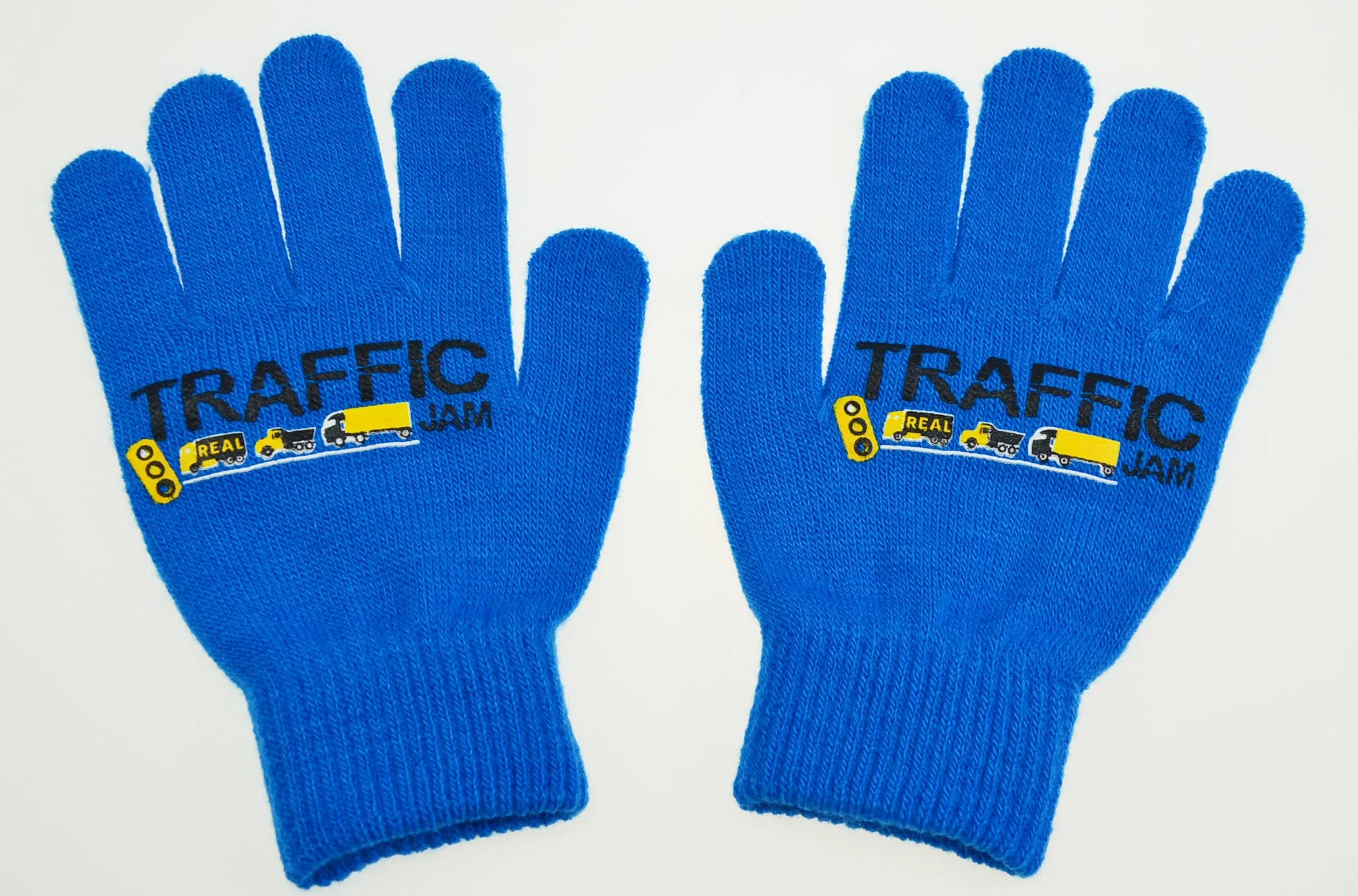 BSCI Magic Glove Kids Arrow Offset Printing Acrylic Gloves