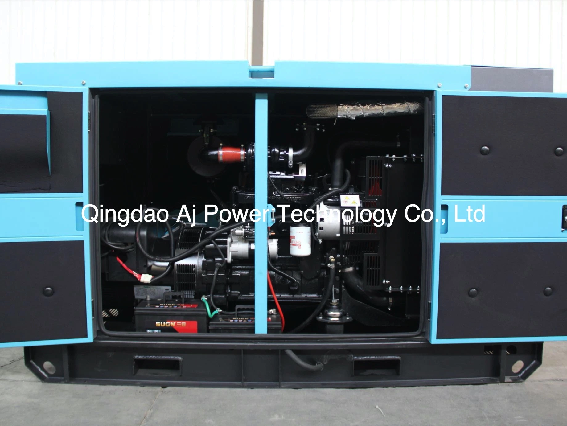 Conjunto de geradores a diesel de baixo preço de 100 kw/WP6 com 6 cilindros de Série Weifang