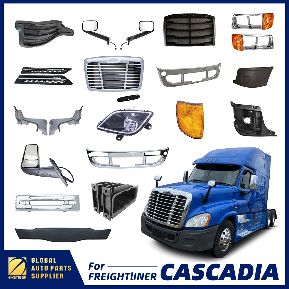 para Peças de Carroceria de Caminhão Freightliner Cascadia Farol / Painel / Grade / Para-choque / Espelho / Suporte / Paralamas +200 Itens