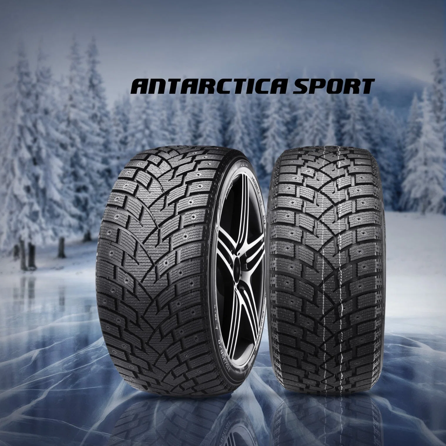 Zeta Pace Studdable Winter Tyre 215/65r16 215/60r17 for Snow and Ice Road to Canda and Russia Passenger Car Tires SUV Van with Stud, Studded Tyres for Sale