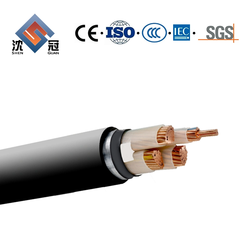 Shenguan PVC/XLPE isoliertes Kabel Flexible Steuerung Gebäude elektrische Leitung niedrig Unterirdisches Spannungsnetzkabel