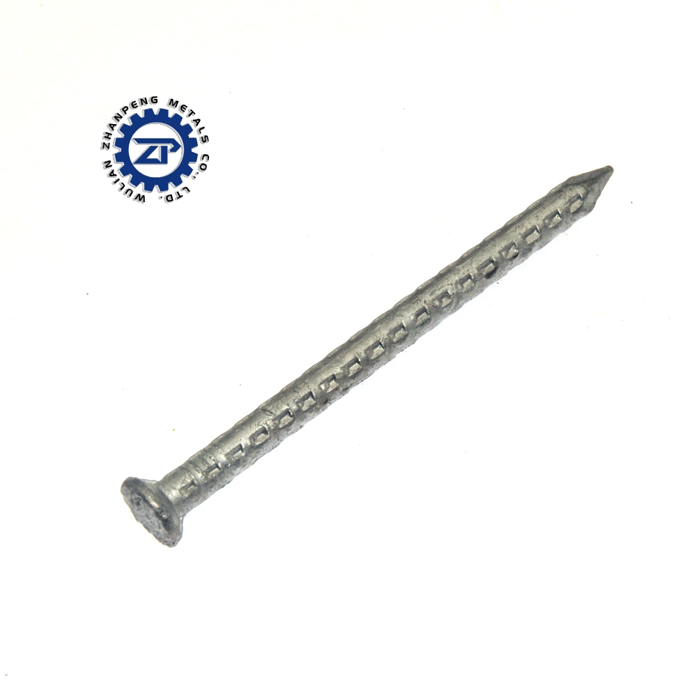 Free Samplesyellow Zinc Plated Round Head Wire Collated Coil Roofing Nail