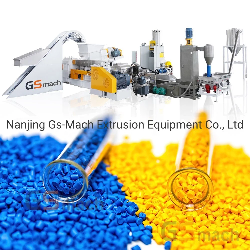 PE Plastic Filler Masterbatch Extrusion Production Line