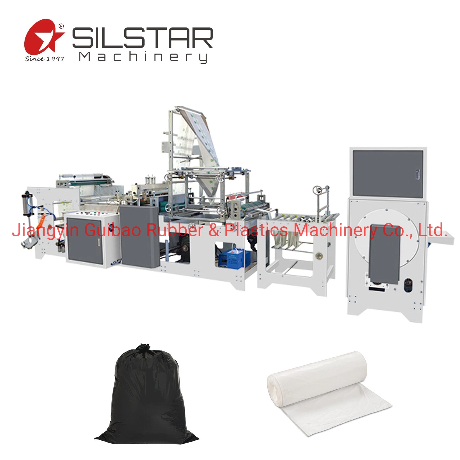 Large Garbage Bag Making Machine Rolling Trash Bag Making Machine