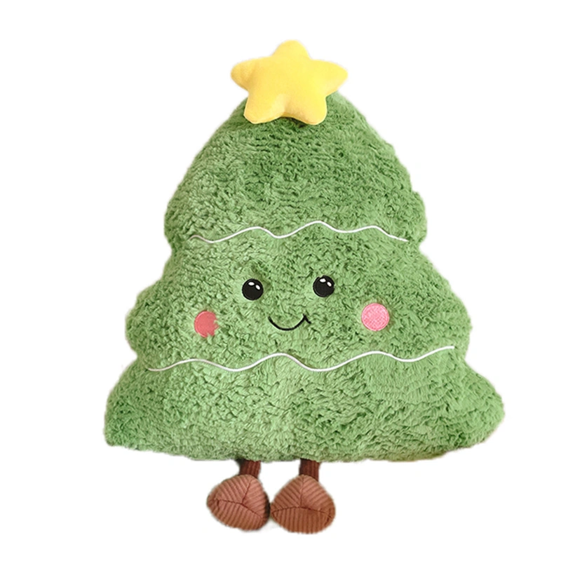 30 cm árbol de Navidad Plush Juguete decoración de Navidad