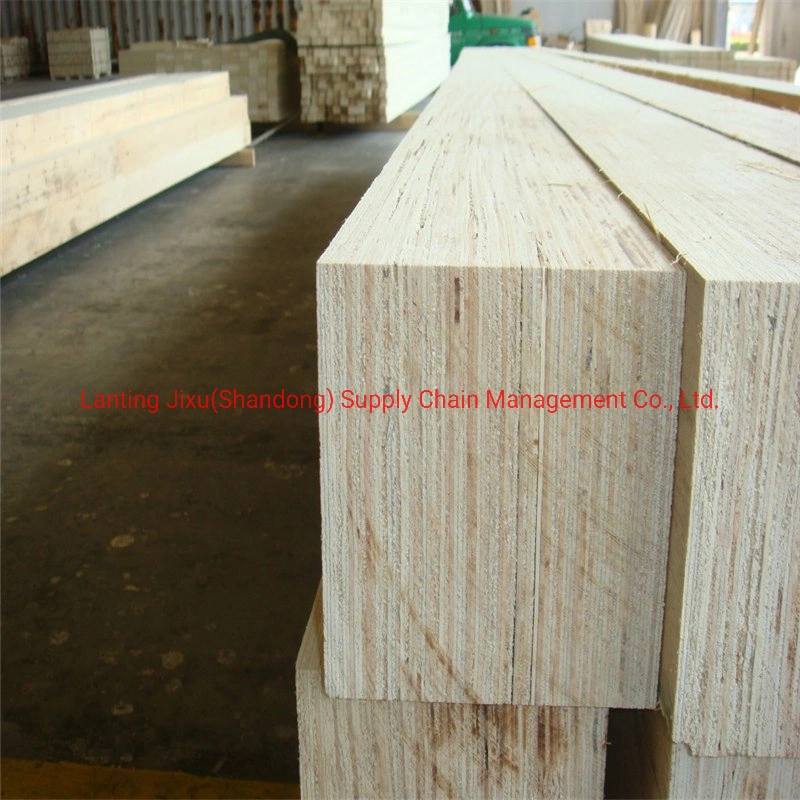 E0 Laminated Veneer Lumber LVL Plywood Board for Bed Slat Furniture Door Frame and Drawer / Poplar Pine Veneer LVL Timber