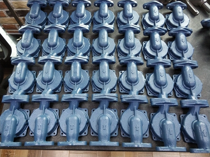 Factory Wholesale OEM Green Clay Sand Ductile Grey Iron Casting, Water Pump with Powder Coating