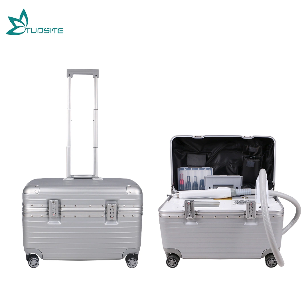 Trolley Box Type Picosecond ND YAG Tattoo Removal Machine for Aesthetic Center Use