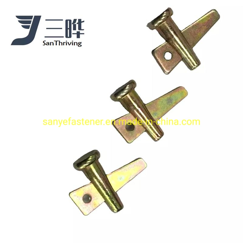 Zinc Plated Wedge and Pin with Cheap Price Aluminum Formwork Accessory Stud Pin Hot Sell Round Hollow Pin