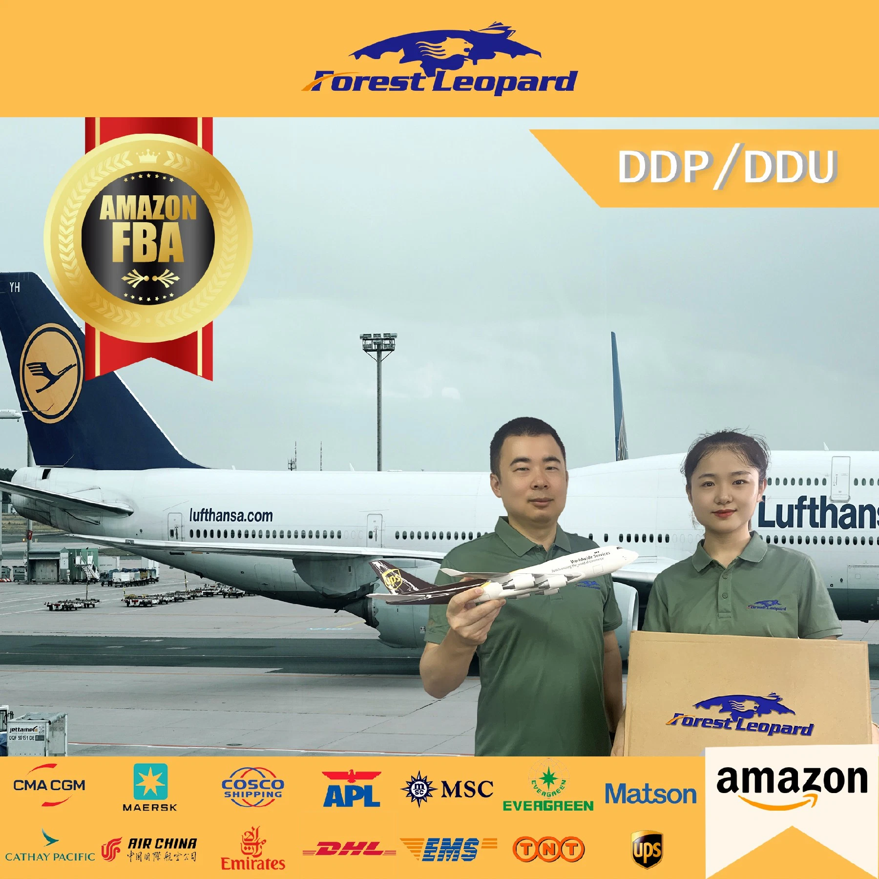 China Top 10 International Logistics Professional Freight Forwarder Shipping Service From China to USA/UK/Ca/EU DDP