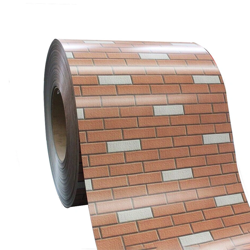 Custom Brick Pattern Prefabricated Printed Color-Coated Steel Plate for High-Strength Exterior Walls