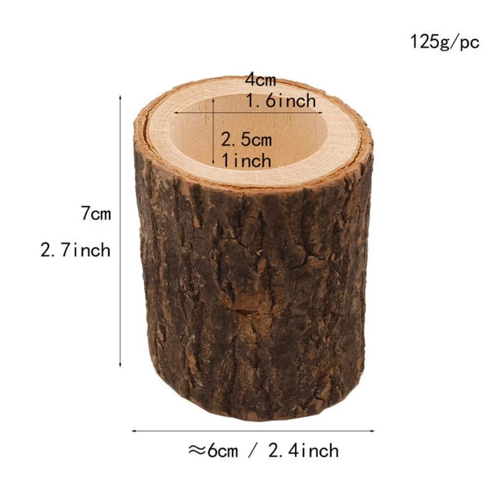 Teelicht Kerzenhalter Aus Holz, Votiv Kerzenhalter Aus Holz Wyz19762