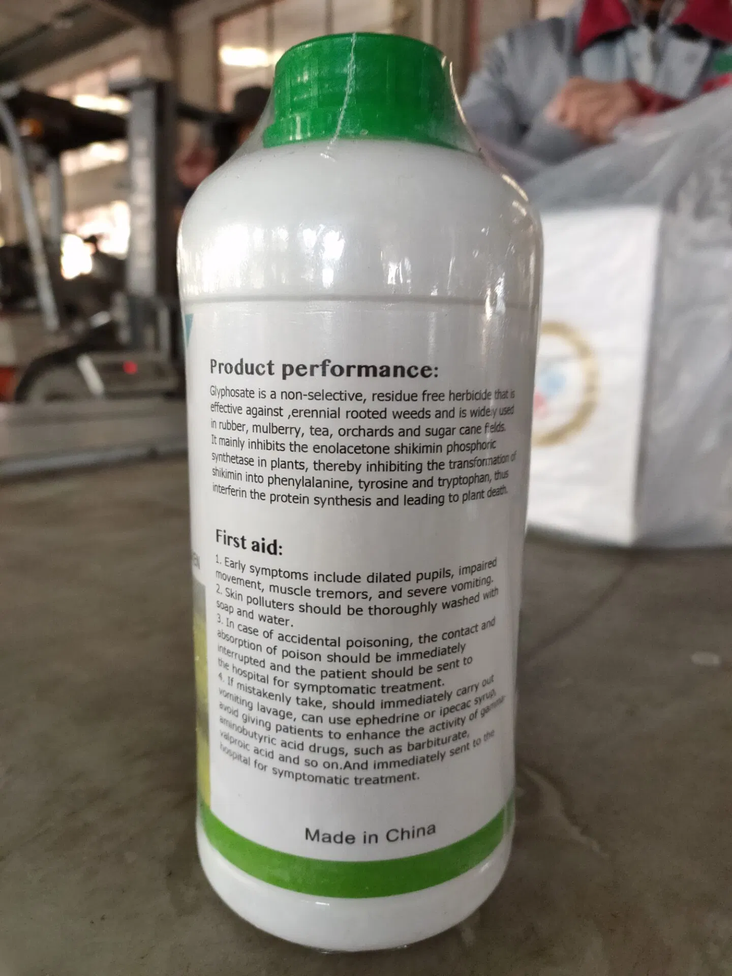 Glyphosate 360g/L 480g/L SL for Africa Systemic Herbicide Good Effect