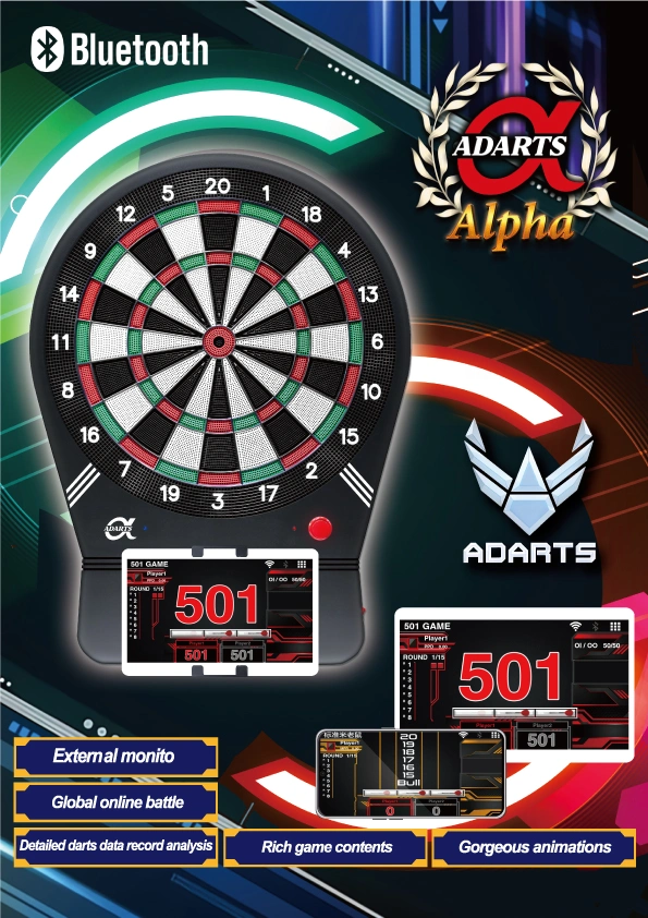 A7 Adarts Safety Entertainment Arcade Game Plastic Dart Machine