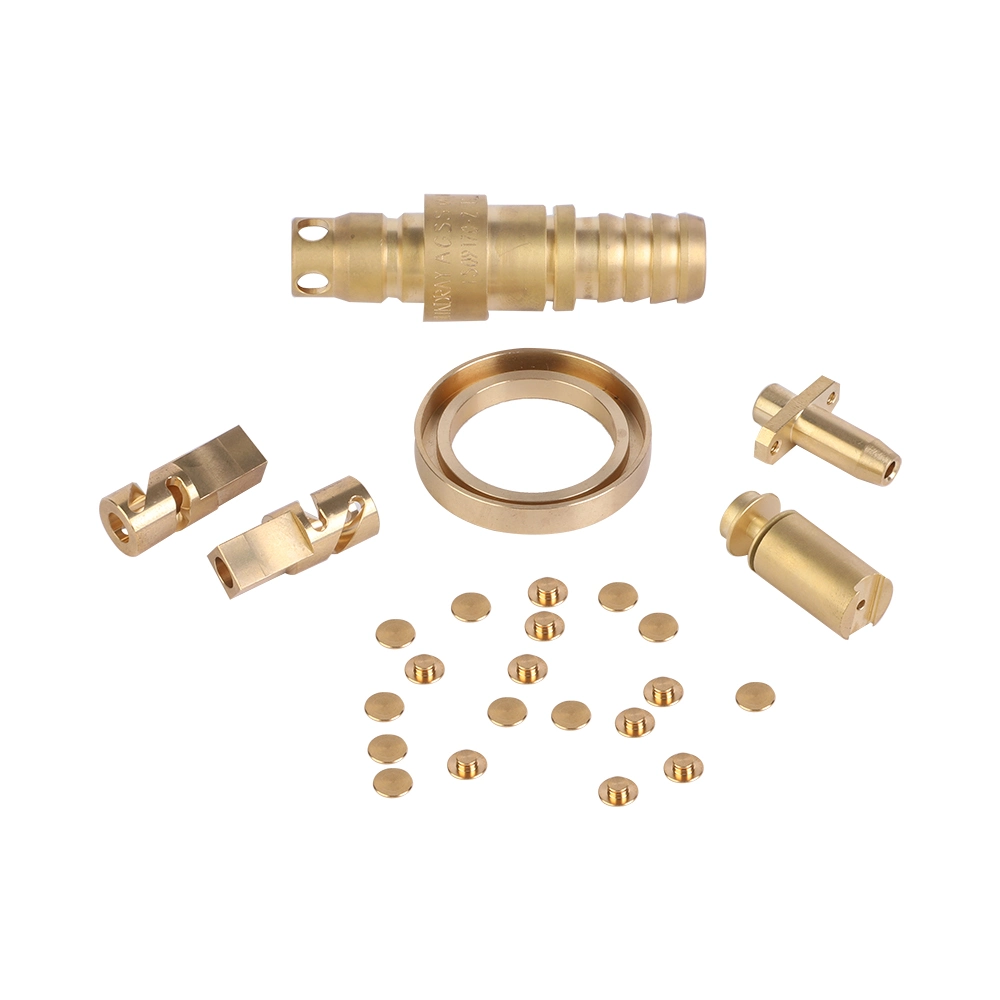 Hvs ODM OEM High Precision Custom Brone CNC Lathe Machining Service Brass Electrical Turning Parts CNC Milling Mechanical Parts