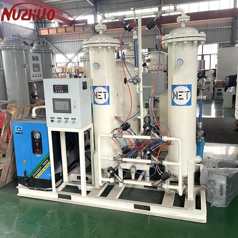 Planta de generación de Gas Nuzhuo máquina de producción de oxígeno para el Hospital
