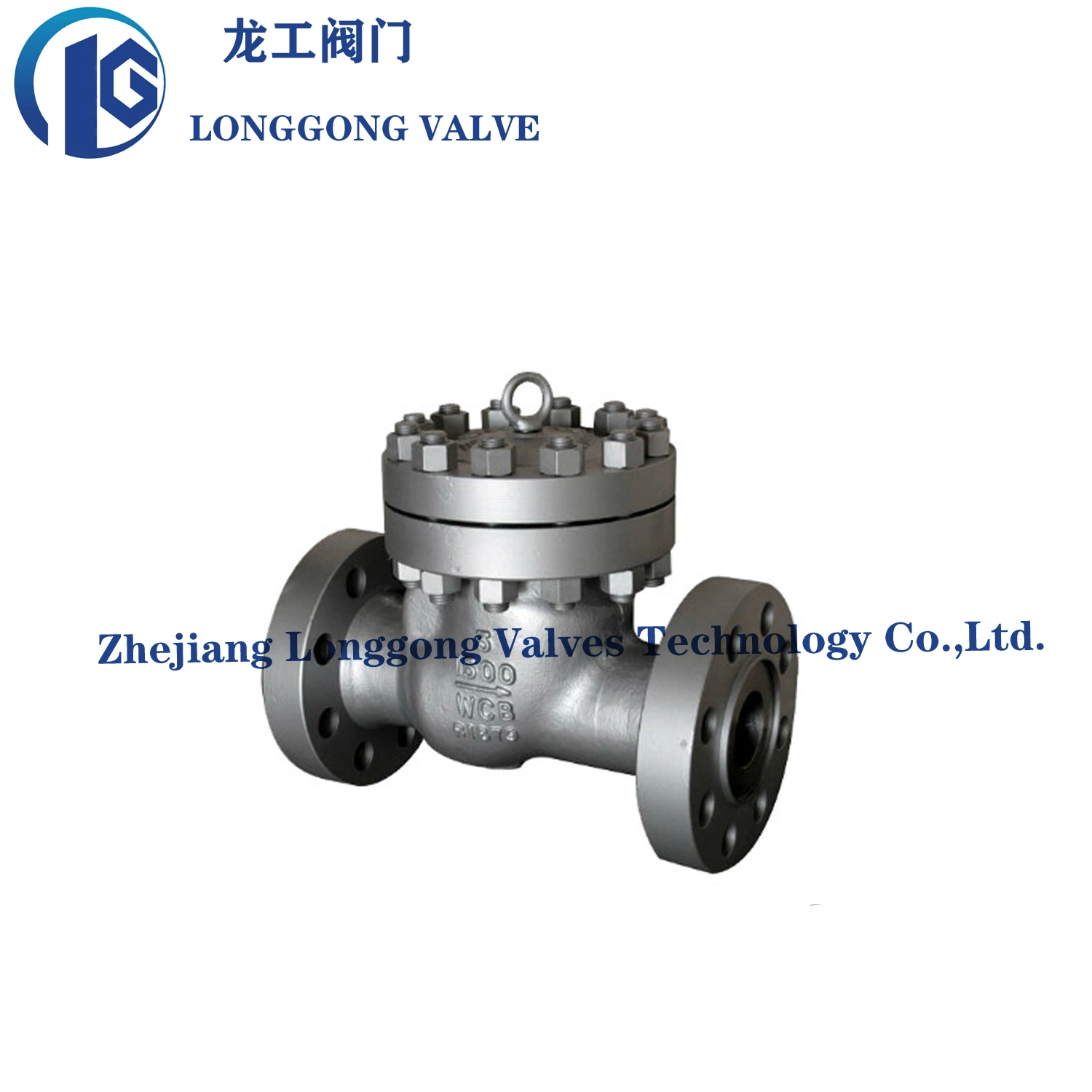 API 6D BS1868 Industrial Stainless Steel Carbon Steel Wcb LC1 Lcb Lcc Non Return Flange Swing Check Valve Manufacturer