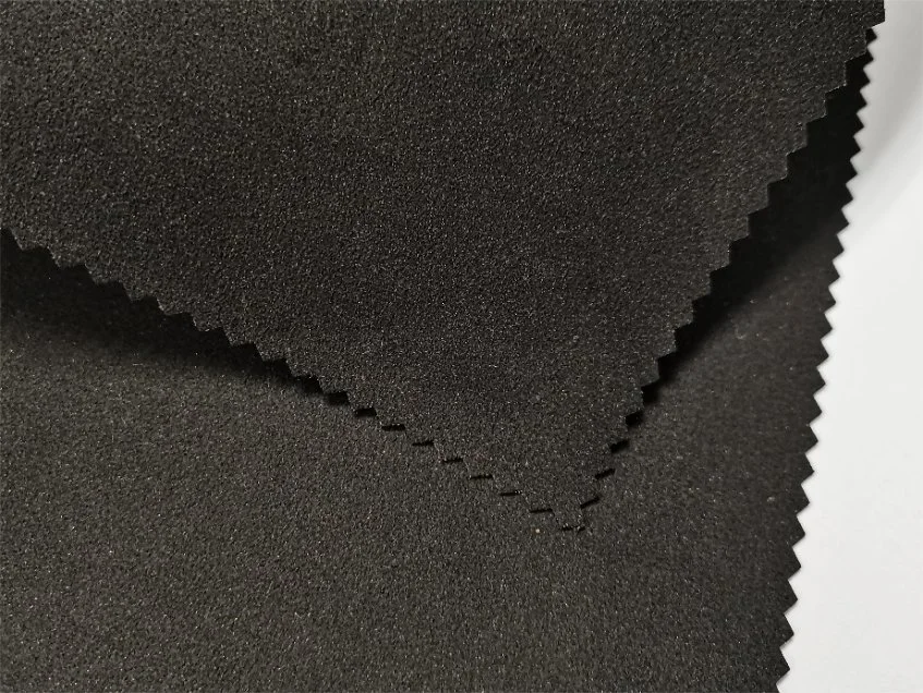 Material químico luvas de fibras de camurça Huafon Eco Friendly Split nylon Camurça para luvas