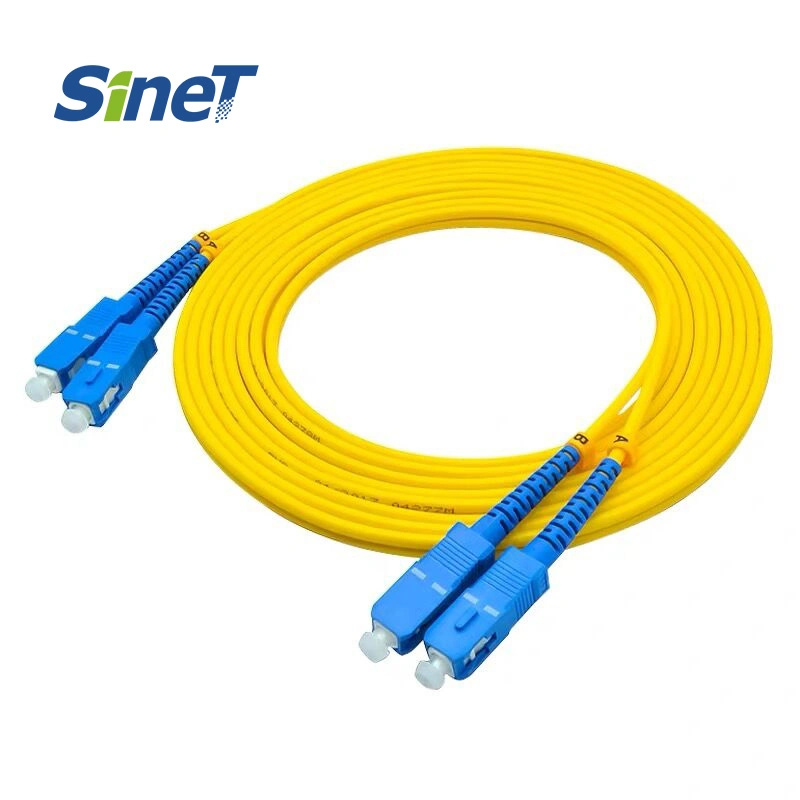 Precio más barato IL menos 0,2dB SC-SC UPC Simplex G657A SM Cable de conexión de fibra óptica 1,6/2,0/3,0mm