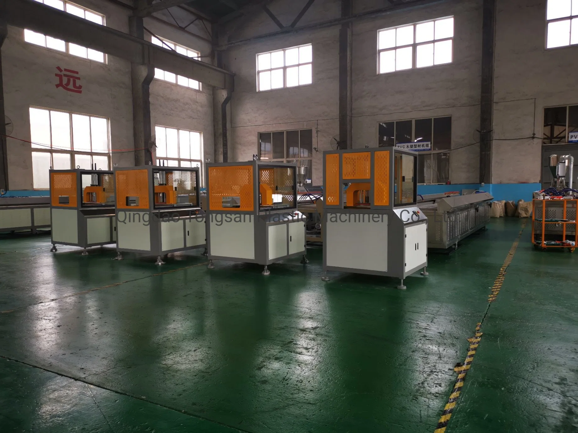 Wood Plastic WPC Decking Extrusion Machine with 3D Embossing Machine Online