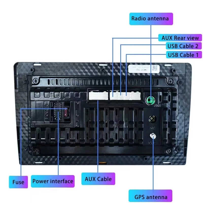 2DIN de 7 pulgadas de pantalla táctil universal2 Multimedia 7 DIN' ' IPS GPS Pantalla táctil WiFi Android Android reproductor de radio del coche 11