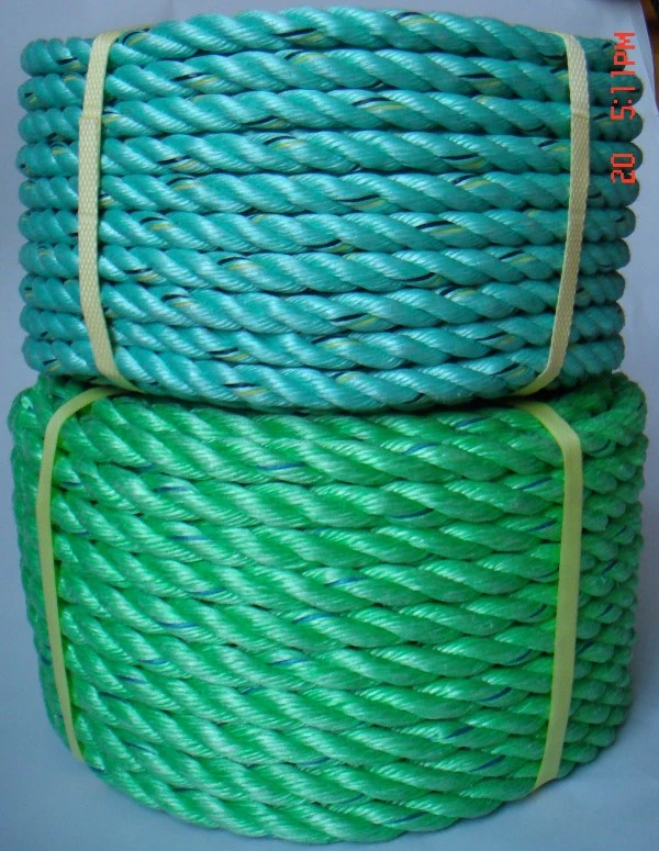 Chinese Manufacturer High quality/High cost performance  3 Strands Plastic PP Packing Rope