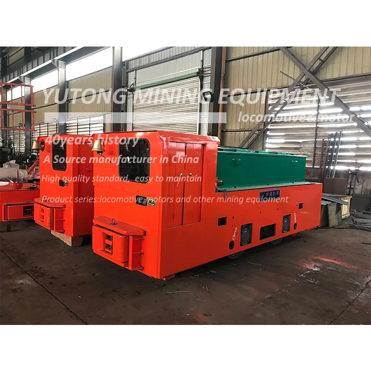 12 Ton Underground Mining Battery Locomotive for Copper Mine